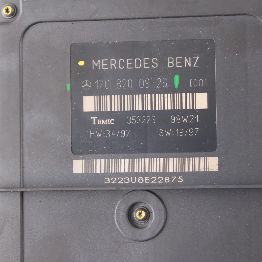Mercedes R170 Convertible Roof Top Control Unit Module ECU - SKU A1708200926 - Part number A1708200926