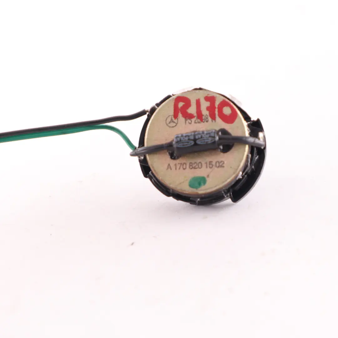 Front Speaker Tweeter Door Left Right N/O/S to Mercedes SLK R170 with Part number A1708201502 Mercedes SLK R170 Front Speaker Tweeter Door Left Right N/O/S - SKU A1708201502 - Part number A1708201502