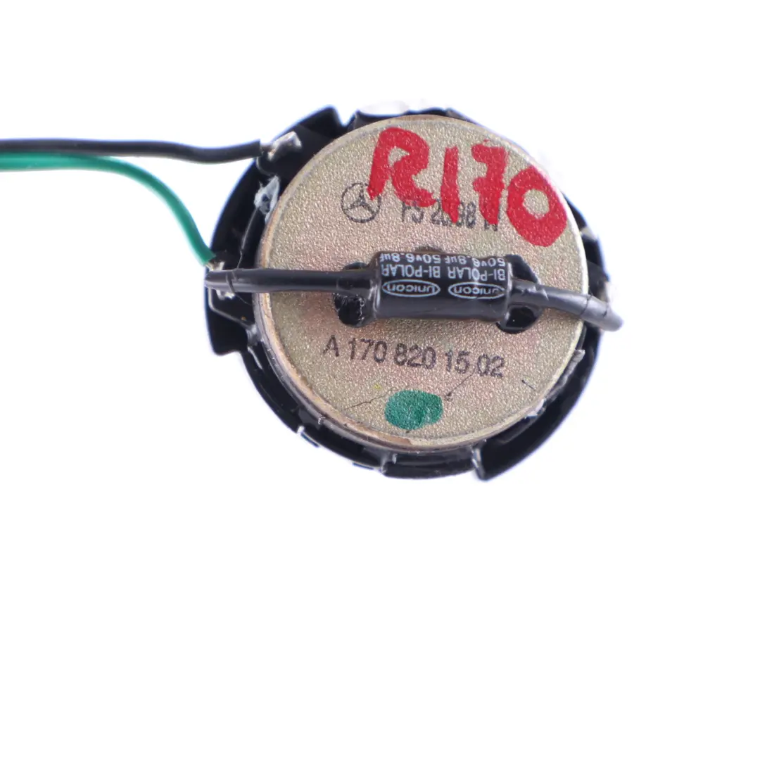 Haut-parleur Avant Porte Gauche Droite pour Mercedes SLK R170 à propos du numéro de pièce A1708201502 Mercedes SLK R170 Haut-parleur Avant Porte Gauche Droite - SKU A1708201502 - Numéro de pièce A1708201502