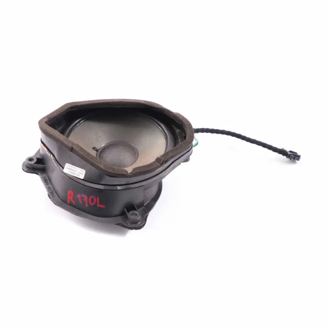 Loudspeaker Front Door Left N/S Speaker Audio to Mercedes SLK R170 with Part number A1708202902 Mercedes SLK R170 Loudspeaker Front Door Left N/S Speaker Audio - SKU A1708202902 - Part number A1708202902
