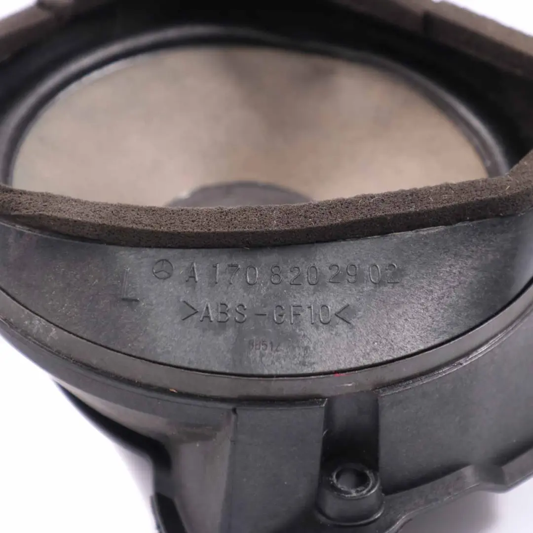 Głośnik Drzwi Lewy Przód do Mercedes SLK R170 o numerze A1708202902 Mercedes SLK R170 Głośnik Drzwi Lewy Przód - SKU A1708202902 - Numer Części A1708202902