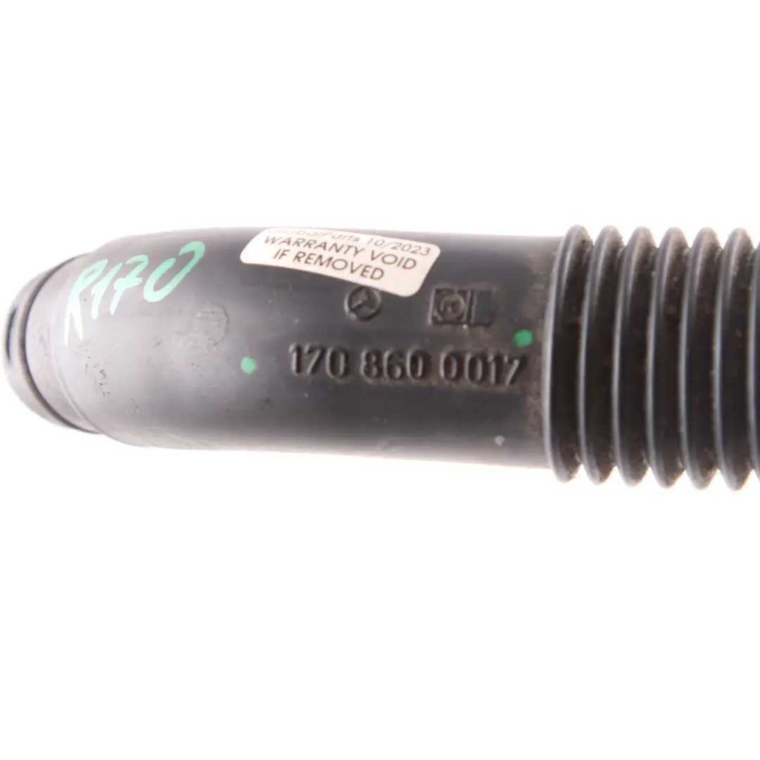 Windshield Cleaning Washer Pipe Hose Line Piping to Mercedes R170 with Part number A1708600017 Mercedes R170 Windshield Cleaning Washer Pipe Hose Line Piping - SKU A1708600017 - Part number A1708600017