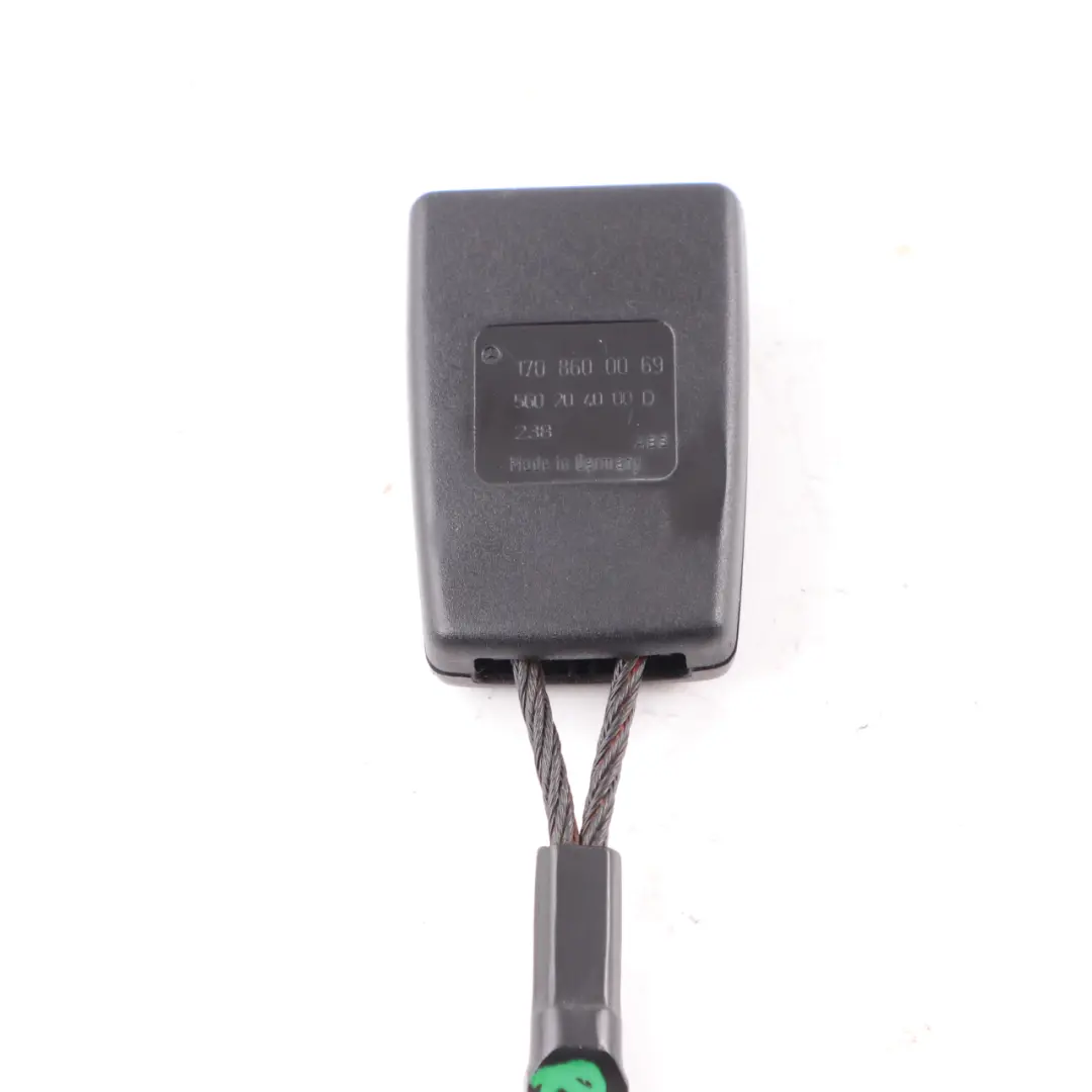 Zatrzask Klamry Pasa Przód Lewy Prawy do Mercedes SLK R170 o numerze A1708600069 Mercedes SLK R170 Zatrzask Klamry Pasa Przód Lewy Prawy - SKU A1708600069 - Numer Części A1708600069