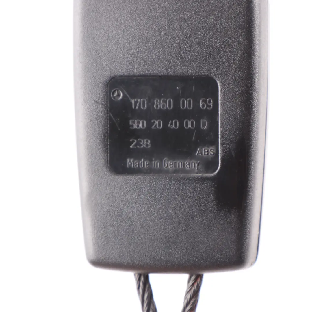 Mercedes SLK R170 Hebilla seguridad Delantero Izquierdo Derecho - SKU A1708600069 - Número de pieza A1708600069
