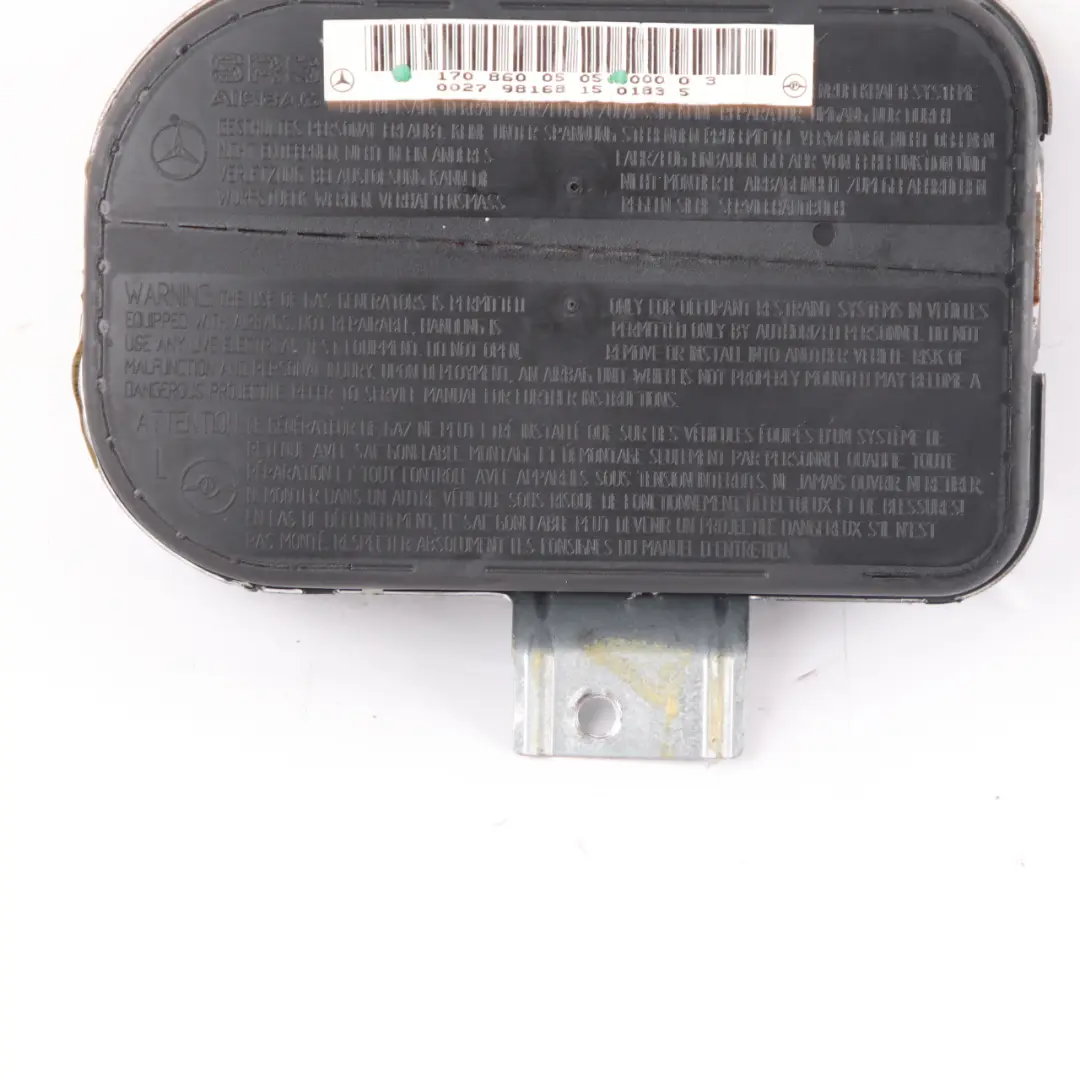 Mercedes SLK R170 Front Door Airbag Left N/S Side Air Bag SRS Unit - SKU A1708600505 - Part number A1708600505