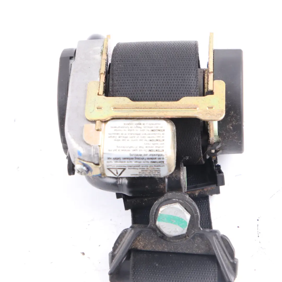 Cinturón seguridad delantero derecho negro para Mercedes SLK R170 con número de pieza A1708600685 Mercedes SLK R170 Cinturón seguridad delantero derecho negro - SKU A1708600685 - Número de pieza A1708600685