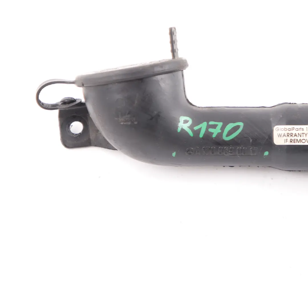 Filler Neck Windshield Washer Pipe Hose Line to Mercedes SLK R170 with Part number A1708690017 Mercedes SLK R170 Filler Neck Windshield Washer Pipe Hose Line - SKU A1708690017 - Part number A1708690017