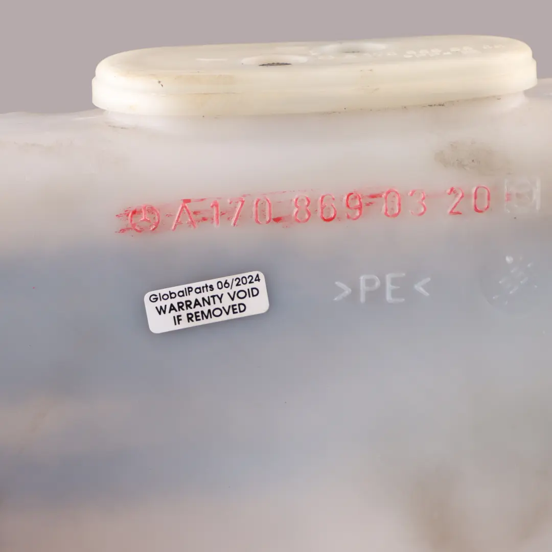 Washer Bottle Tank Windscreen Windshield Reservoir to Mercedes SLK R170 with Part number A1708690320 Mercedes SLK R170 Washer Bottle Tank Windscreen Windshield Reservoir - SKU A1708690320 - Part number A1708690320
