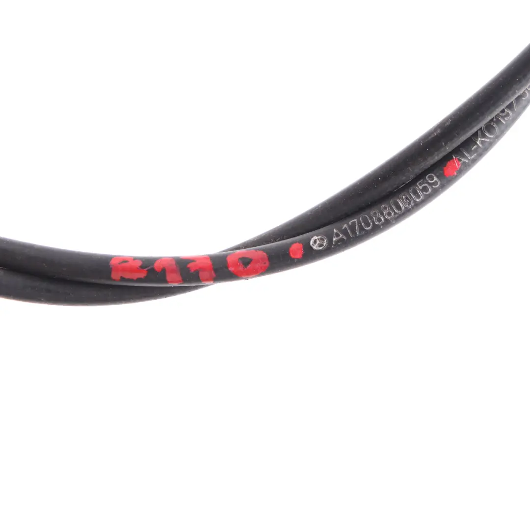 Bonnet Release Cable Hood Lock Catch Linkage to Mercedes SLK R170 with Part number A1708800059 Mercedes SLK R170 Bonnet Release Cable Hood Lock Catch Linkage - SKU A1708800059 - Part number A1708800059