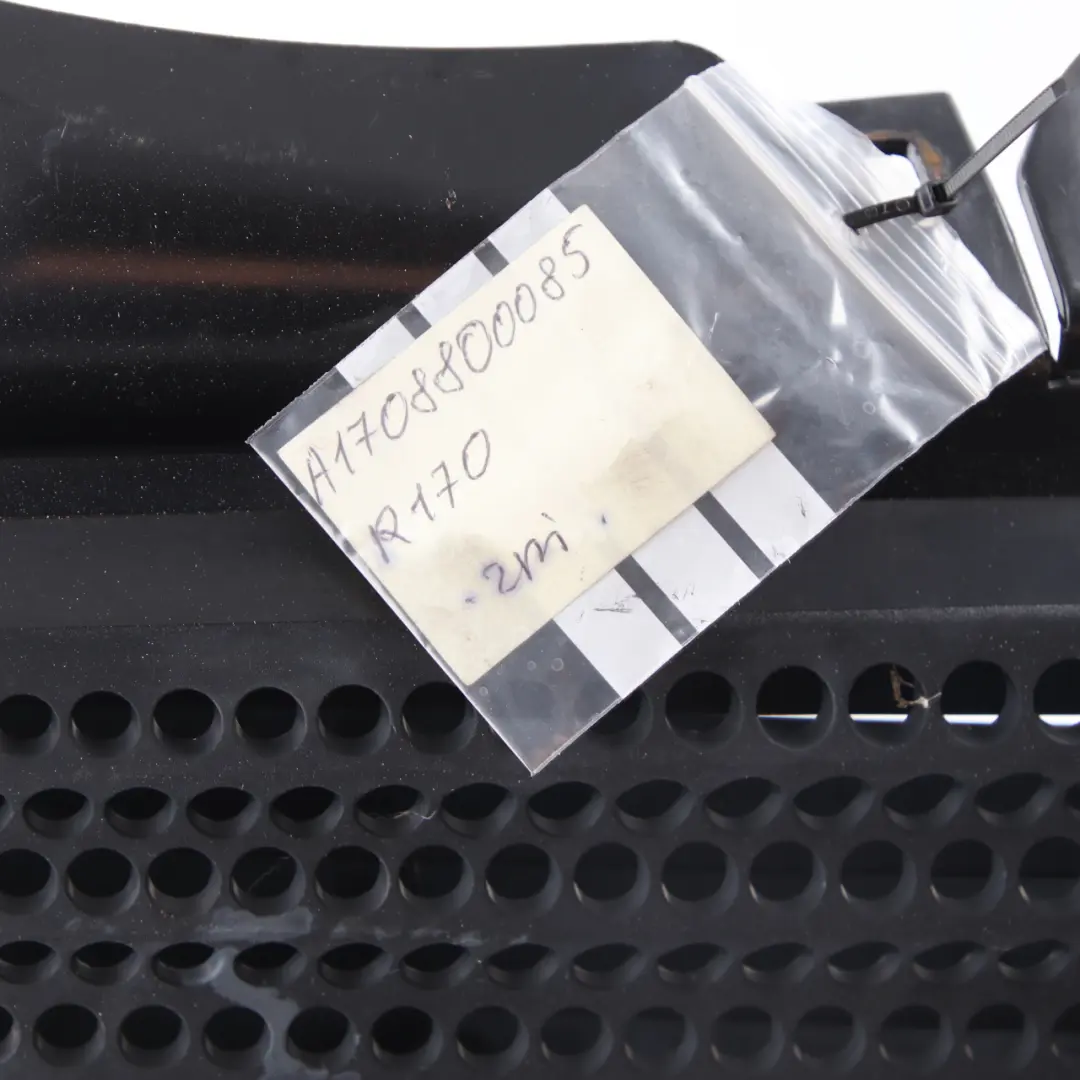 Front Grille Radiator Hood Panel Cover Black to Mercedes SLK R170 with Part number A1708800085 Mercedes SLK R170 Front Grille Radiator Hood Panel Cover Black - SKU A1708800085 - Part number A1708800085