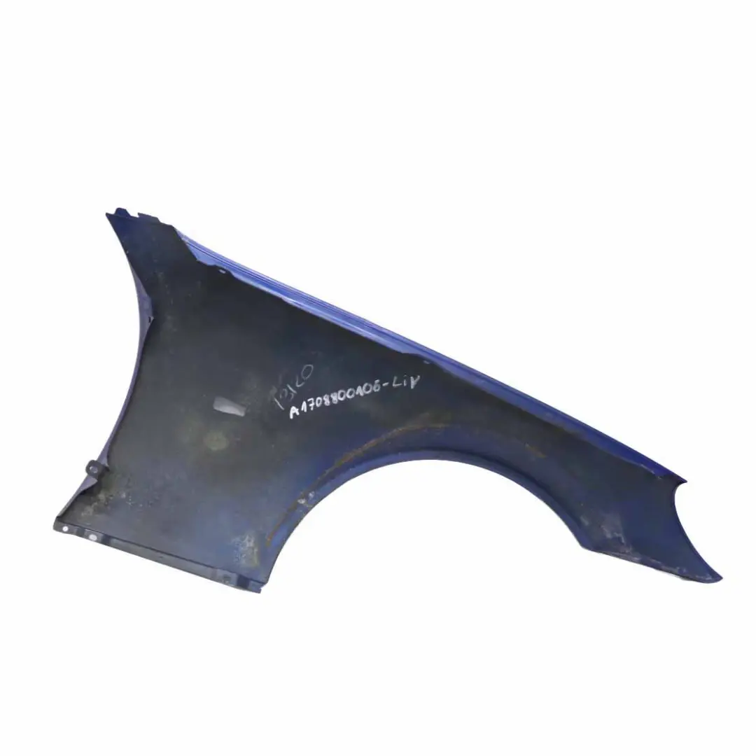 Mercedes R170 Embellecedor Guardabarros Delantero Izquierdo Linarite Blue - 352 - SKU A1708800106-LIN - Número de pieza A1708800106