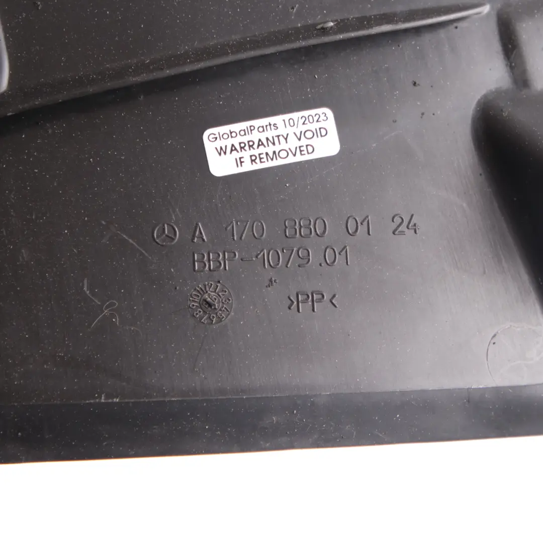Mercedes SLK R170 Wheel Arch Front Left N/S Front Section Housing - SKU A1708800124 - Part number A1708800124