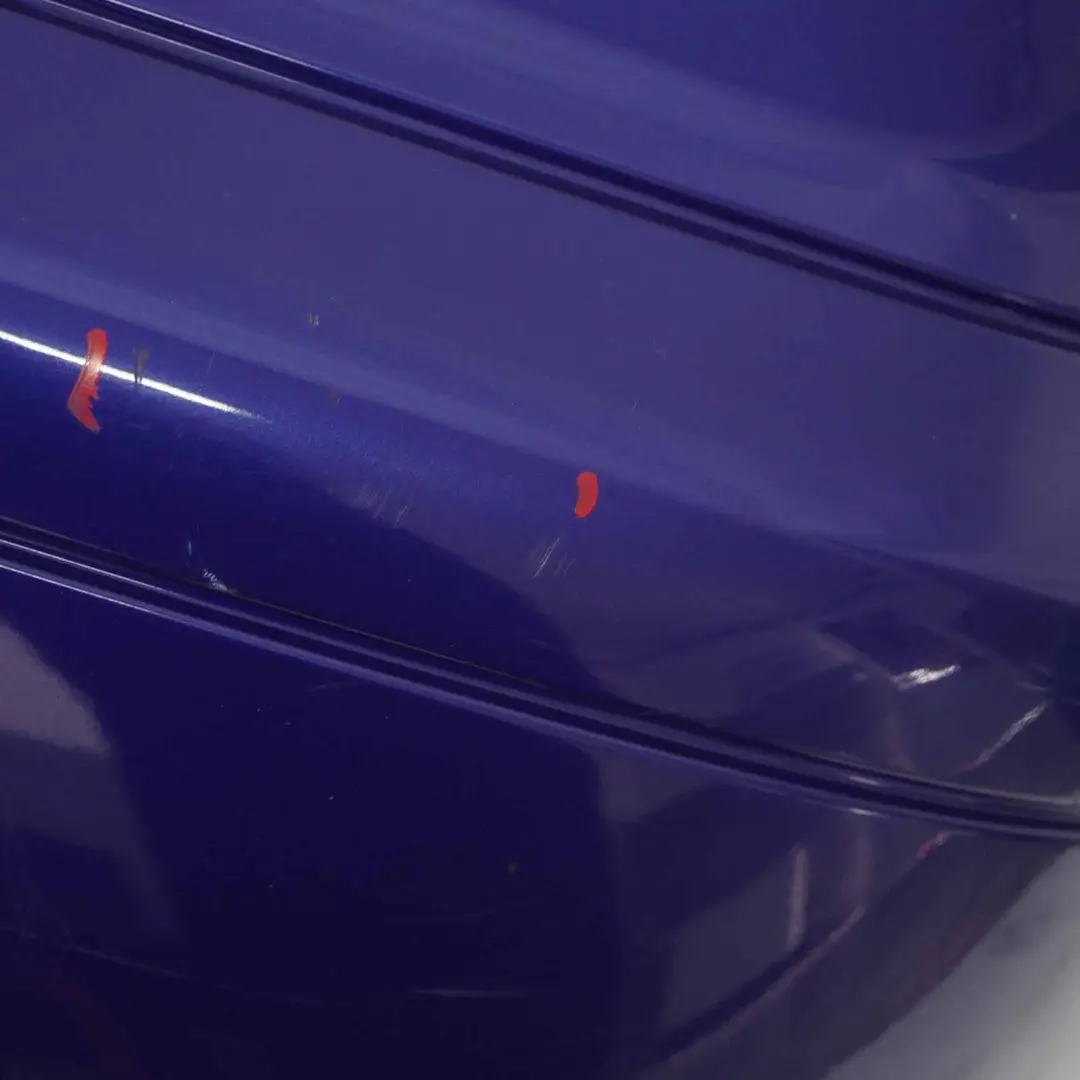 Bumper Trim Panel Covering Linarite Blue Metallic - 352 to Mercedes SLK R170 Rear with Part number A1708800771 Mercedes SLK R170 Rear Bumper Trim Panel Covering Linarite Blue Metallic - 352 - SKU A1708800771-LIN - Part number A1708800771