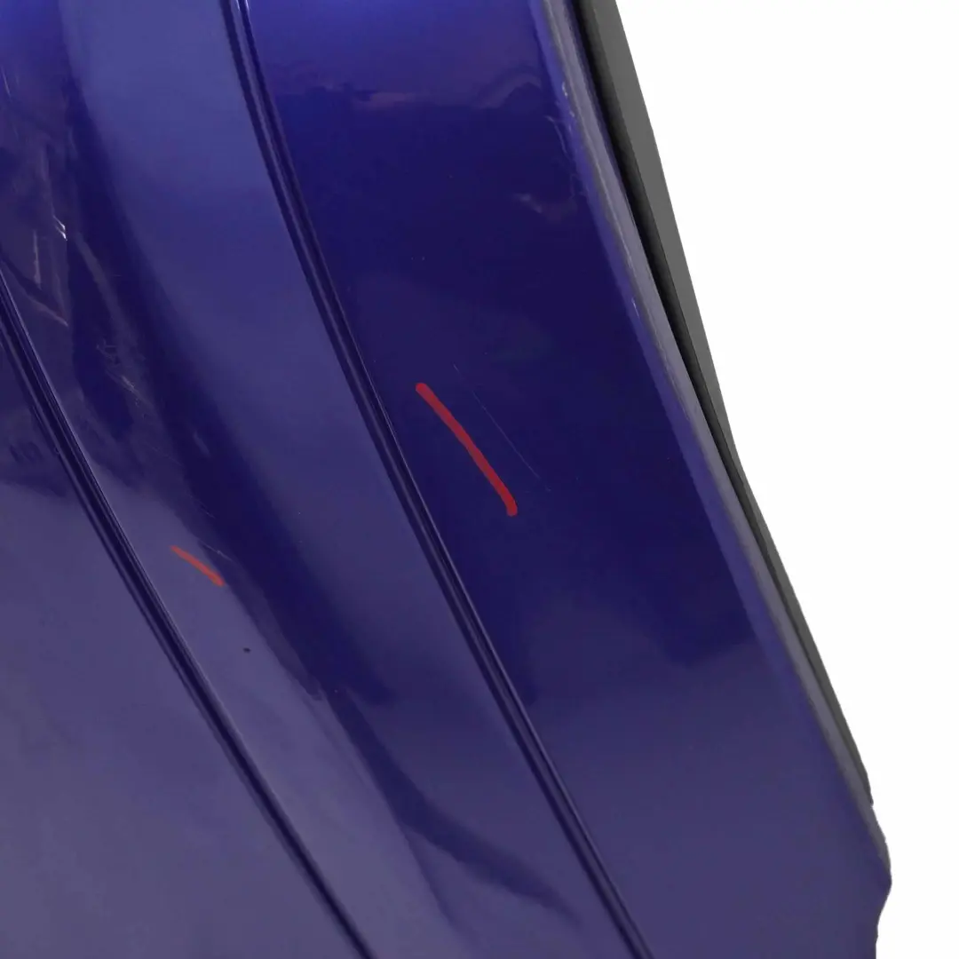 Mercedes SLK R170 Rear Bumper Trim Panel Covering Linarite Blue Metallic - 352 - SKU A1708800771-LIN - Part number A1708800771