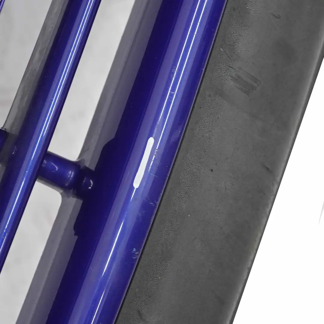 Front Bumper Trim Panel Covering Linarite Blue Metallic - 352 to Mercedes SLK R170 with Part number A1708801170 Mercedes SLK R170 Front Bumper Trim Panel Covering Linarite Blue Metallic - 352 - SKU A1708801170-LIN - Part number A1708801170