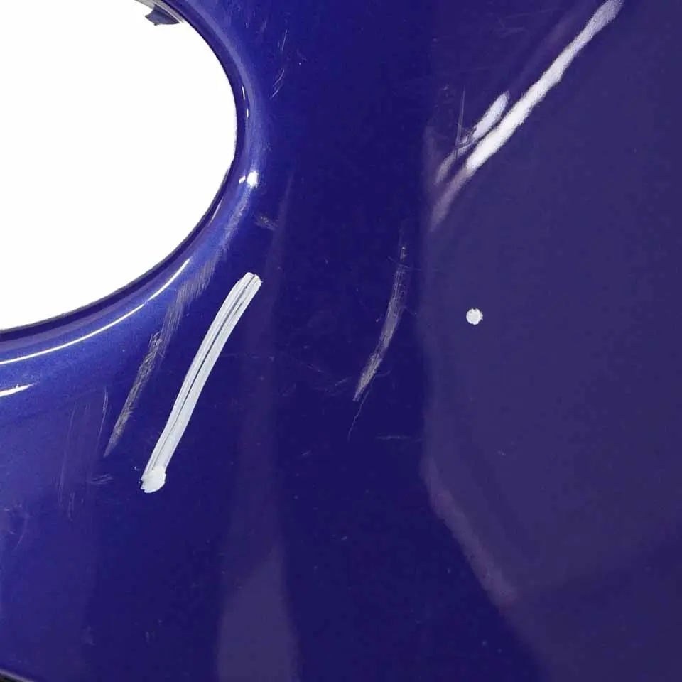 Front Bumper Trim Panel Covering Linarite Blue Metallic - 352 to Mercedes SLK R170 with Part number A1708801170 Mercedes SLK R170 Front Bumper Trim Panel Covering Linarite Blue Metallic - 352 - SKU A1708801170-LIN - Part number A1708801170