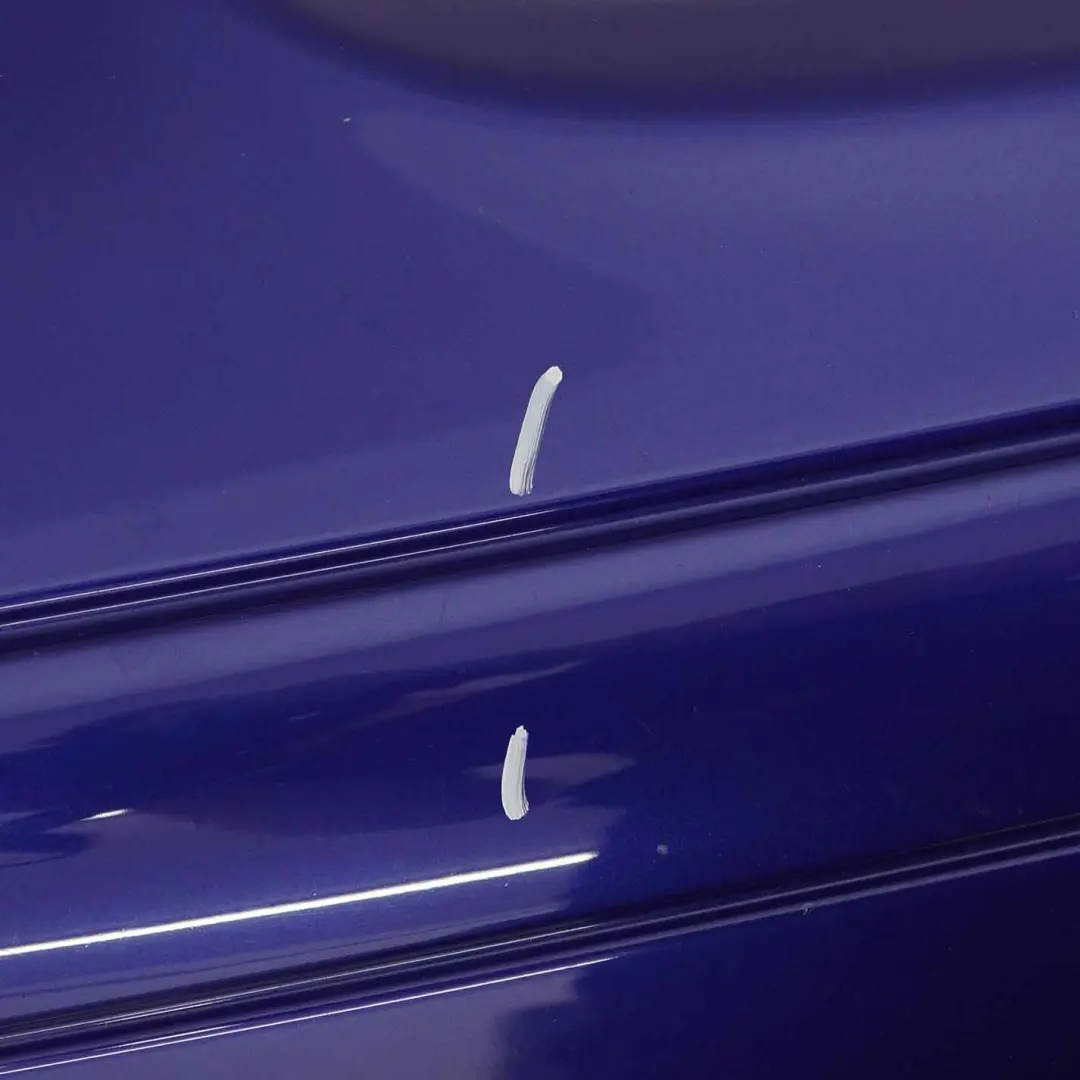 Front Bumper Trim Panel Covering Linarite Blue Metallic - 352 to Mercedes SLK R170 with Part number A1708801170 Mercedes SLK R170 Front Bumper Trim Panel Covering Linarite Blue Metallic - 352 - SKU A1708801170-LIN - Part number A1708801170