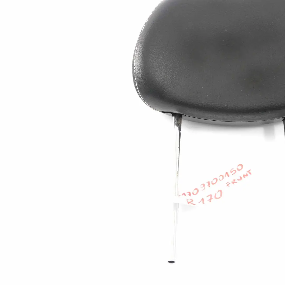 Appui-tête Siège avant gauche droite Appui-tête en cuir noir pour Mercedes R170 à propos du numéro de pièce A1709700150 Mercedes R170 Appui-tête Siège avant gauche droite Appui-tête en cuir noir - SKU A1709700150 - Numéro de pièce A1709700150