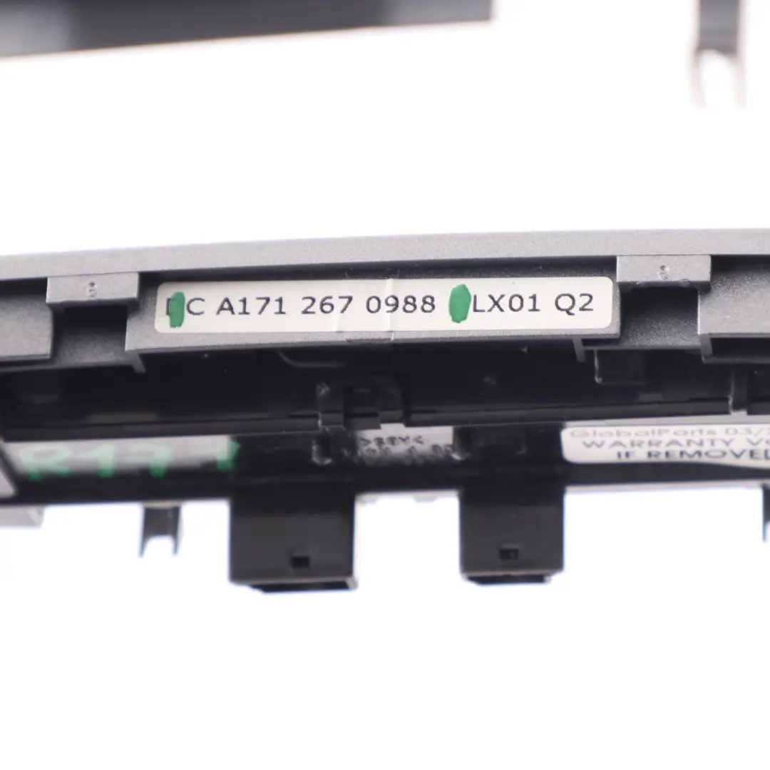 Selector Lever Cover Surround Trim Automatic to Mercedes SLK R171 Gear with Part number A1712670988 Mercedes SLK R171 Gear Selector Lever Cover Surround Trim Automatic - SKU A1712670988 - Part number A1712670988