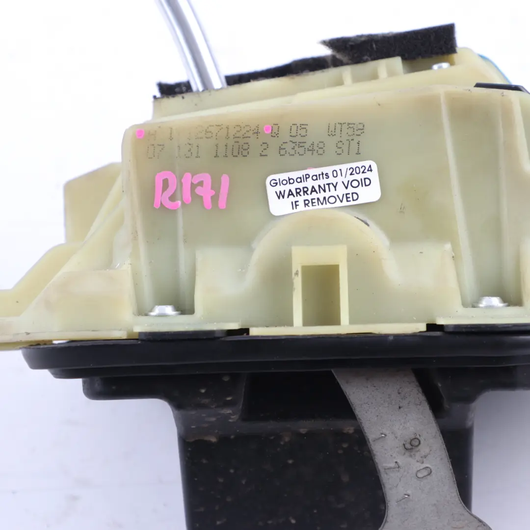 Mercedes R171 Gear Selector Lever Mechanism Shift Module Automatic - SKU A1712671224 - Part number A1712671224