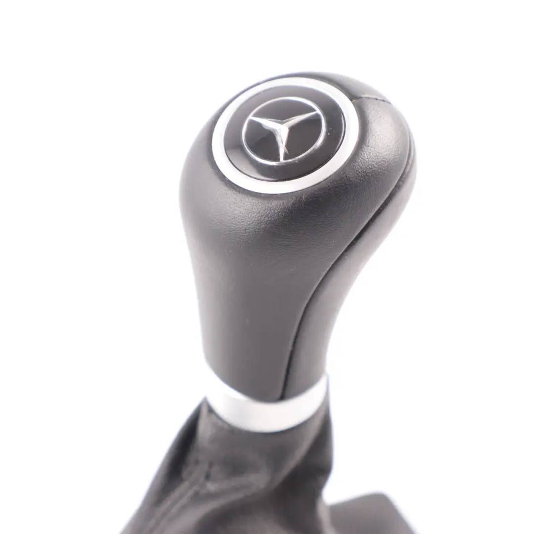 Mercedes R171 Gear Shift Cover Knob Gaiter Leather Black Automatic - SKU A1712672810 - Part number A1712672810