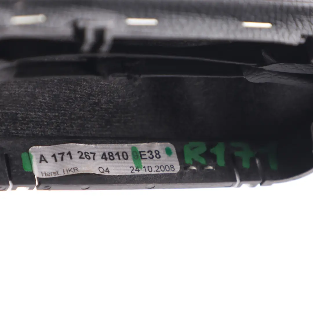 Shift Cover Knob Gaiter Leather Black Automatic to Mercedes R171 Gear with Part number A1712674810 Mercedes R171 Gear Shift Cover Knob Gaiter Leather Black Automatic - SKU A1712674810 - Part number A1712674810