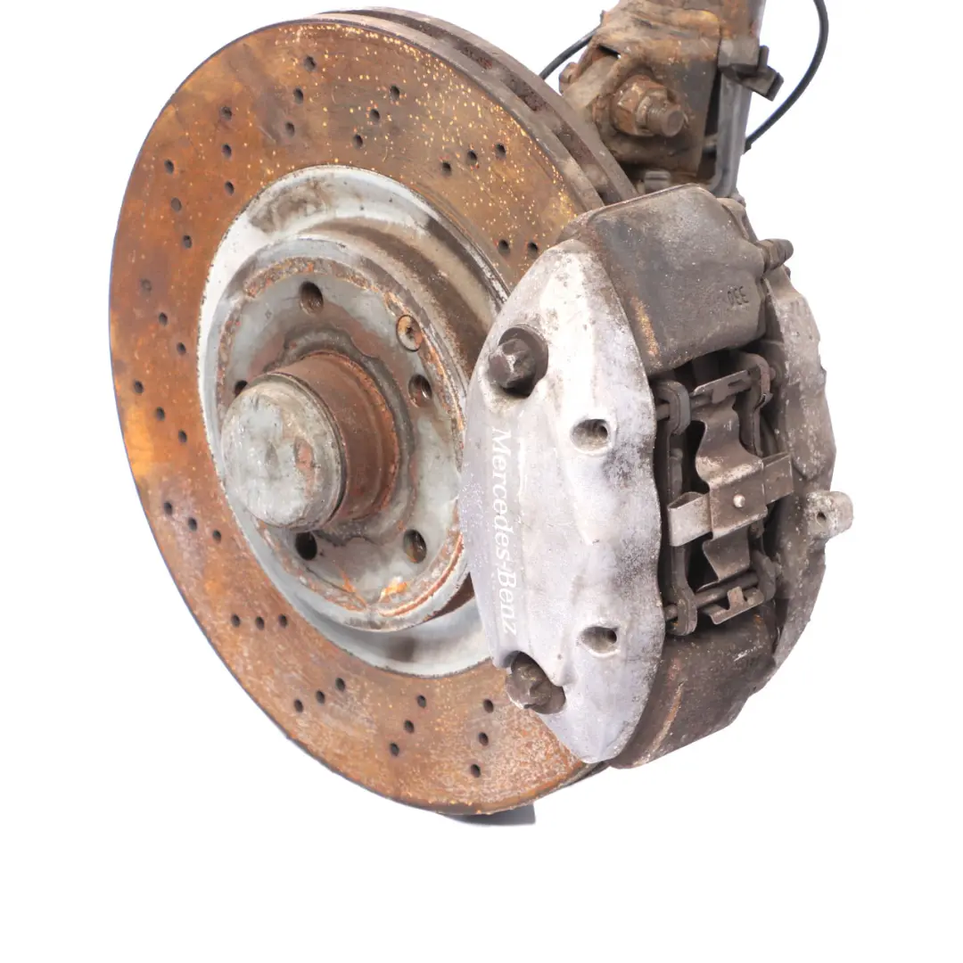 Mercedes SLK R171 Front Left N/S Sports Suspension Leg Wheel Hub Brake Disc - SKU A1713200613-1 - Part number A1713200613