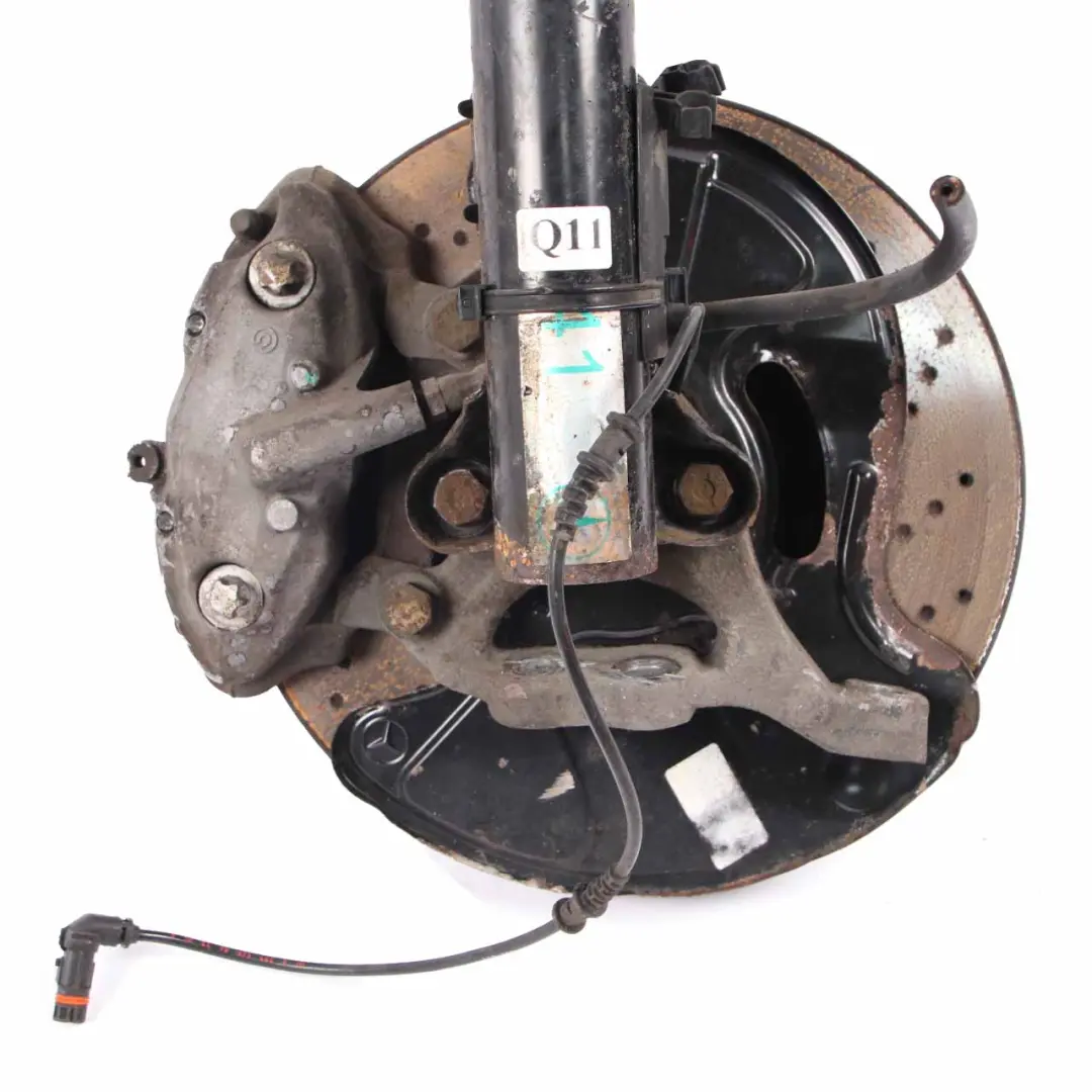 Front Left N/S Sport Suspension Leg Wheel Perforated Brake Disc to Mercedes R171 with Part number A1713201230 Mercedes R171 Front Left N/S Sport Suspension Leg Wheel Perforated Brake Disc - SKU A1713201230 - Part number A1713201230