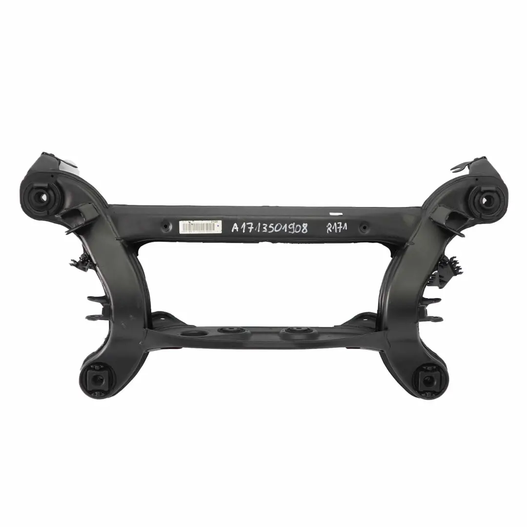 Sottotelaio Posteriore Trave Montaggio Traversa Supporto per Mercedes SLK R171 con numero di parte A1713501908 Mercedes SLK R171 Sottotelaio Posteriore Trave Montaggio Traversa Supporto - SKU A1713501908 - Numero di parte A1713501908