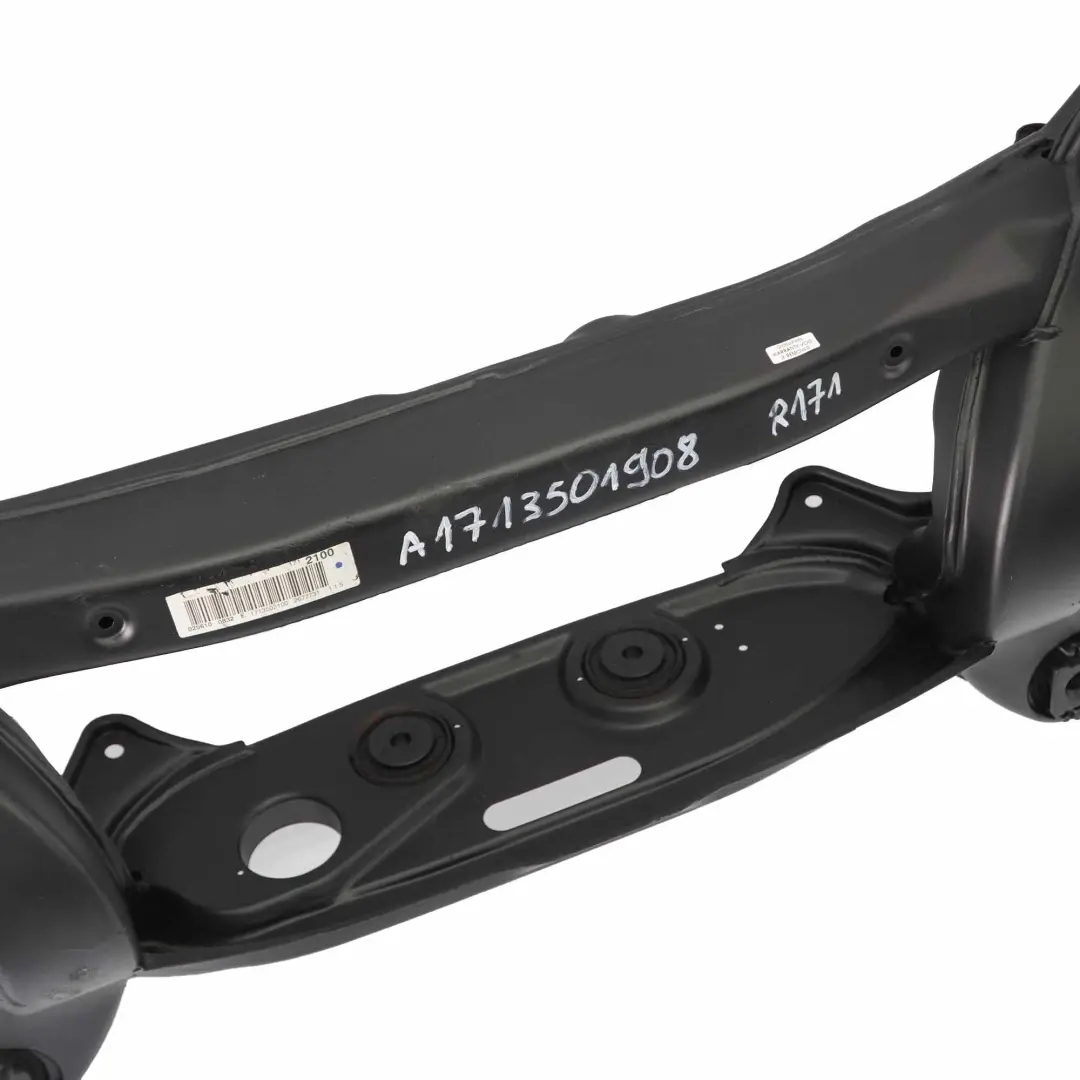 Mercedes SLK R171 Subchasis trasero Cuna Eje Viga de montaje Soporte travesaño - SKU A1713501908 - Número de pieza A1713501908