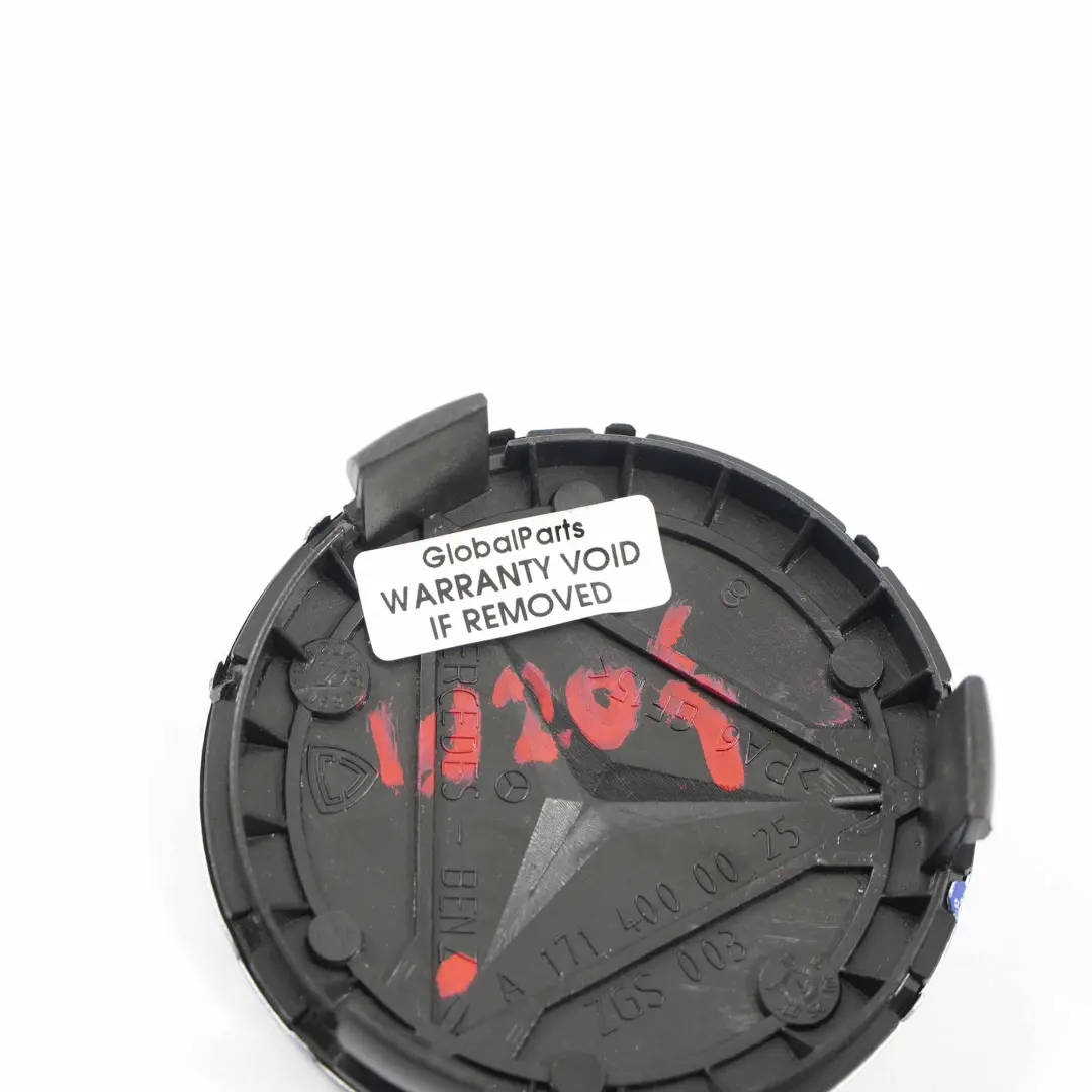  Tapacubos Mercedes W169 W203 W212 Emblema Cubo Borde Cromado Logo - SKU A1714000025 - Número de pieza A1714000025