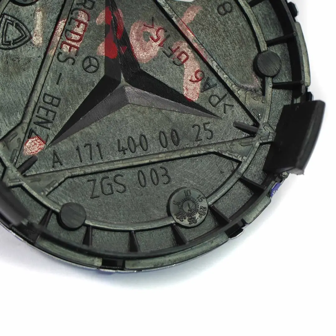  Tapacubos Mercedes W169 W203 W212 Emblema Cubo Borde Cromado Logo - SKU A1714000025 - Número de pieza A1714000025