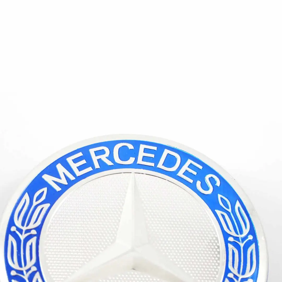 Cap Mercedes W169 W203 W212 Hub Cover Emblem Chrome Edge Logo to Wheel with Part number A1714000025 Wheel Cap Mercedes W169 W203 W212 Hub Cover Emblem Chrome Edge Logo - SKU A1714000025 - Part number A1714000025