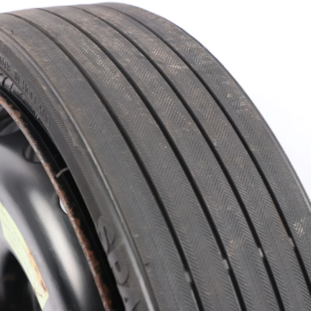 Spare Wheel Steel R17 4,5J ET:12 Tyre 145/70 to Mercedes SLK R171 with Part number A1714000202 Mercedes SLK R171 Spare Wheel Steel R17 4,5J ET:12 Tyre 145/70 - SKU A1714000202-2 - Part number A1714000202