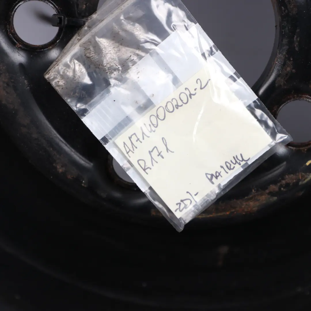 Rueda repuesto Mercedes R171 Acero R17 4,5J ET:12 Neumático 145/70 para con número de pieza A1714000202 Rueda repuesto Mercedes R171 Acero R17 4,5J ET:12 Neumático 145/70 - SKU A1714000202-2 - Número de pieza A1714000202