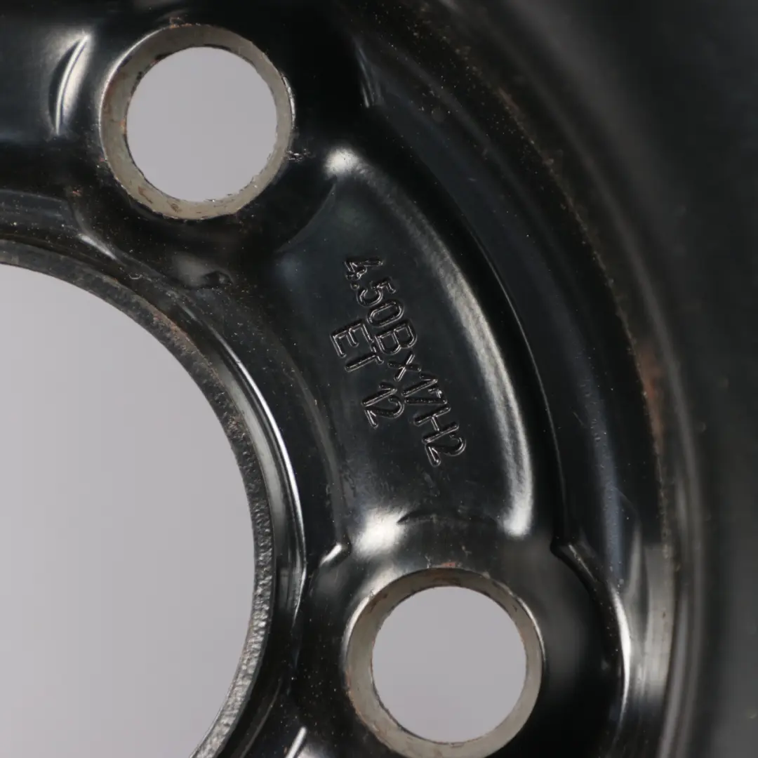 Ruota scorta acciaio R17 4,5J ET:12 Pneumatico 145/70 per Mercedes R171 con numero di parte A1714000202 Mercedes R171 Ruota scorta acciaio R17 4,5J ET:12 Pneumatico 145/70 - SKU A1714000202-2 - Numero di parte A1714000202