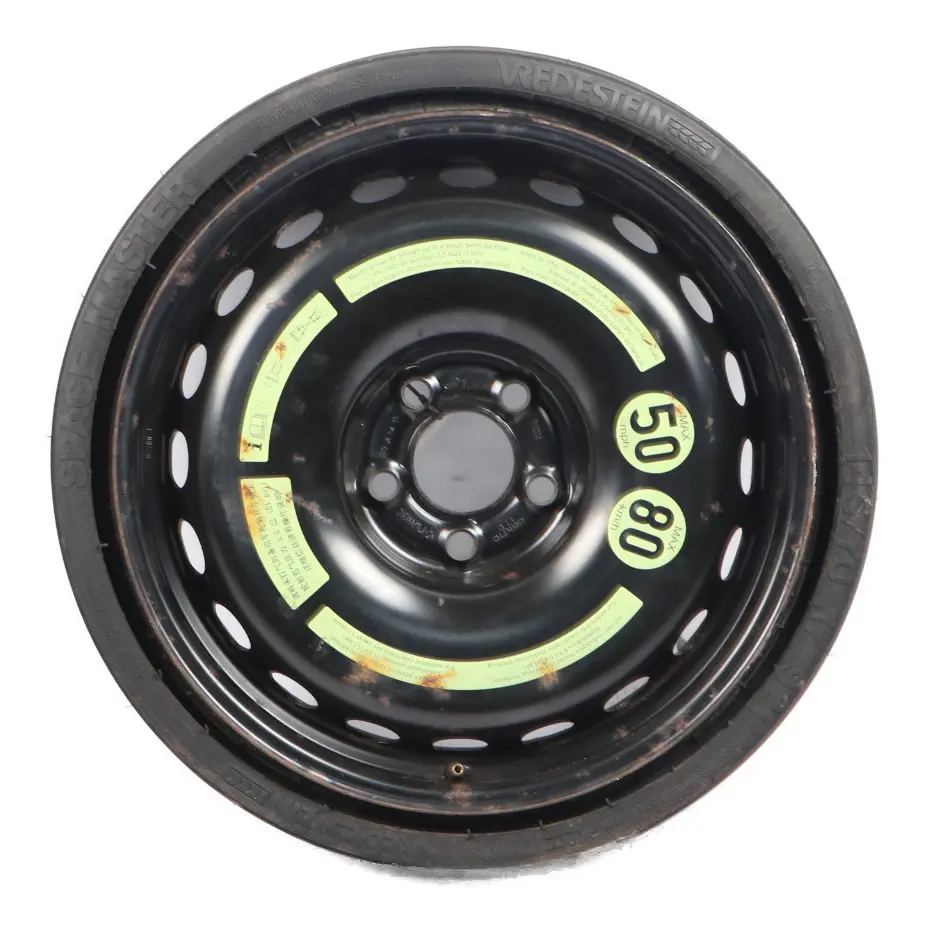 Spare Wheel Mercedes SLK R171 Compact Steel R17 Tyre 145/70 to with Part number A1714000202 Spare Wheel Mercedes SLK R171 Compact Steel R17 Tyre 145/70 - SKU A1714000202 - Part number A1714000202