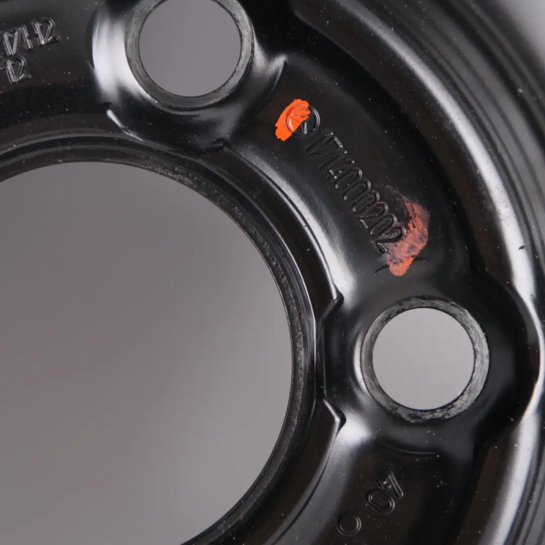 Spare Wheel Mercedes SLK R171 Compact Steel R17 Tyre 145/70 to with Part number A1714000202 Spare Wheel Mercedes SLK R171 Compact Steel R17 Tyre 145/70 - SKU A1714000202 - Part number A1714000202