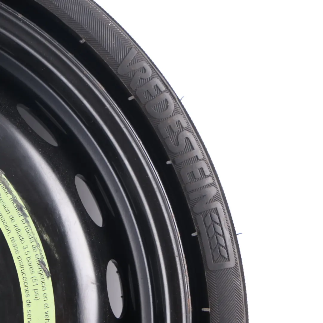 Spare Wheel Mercedes SLK R171 Compact Steel R17 Tyre 145/70 to with Part number A1714000202 Spare Wheel Mercedes SLK R171 Compact Steel R17 Tyre 145/70 - SKU A1714000202 - Part number A1714000202