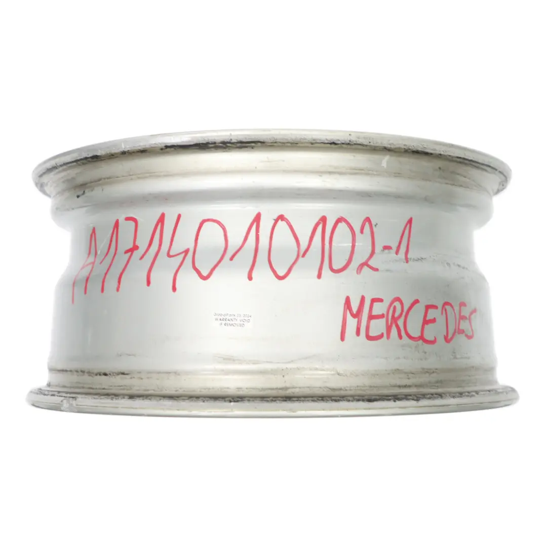 Mercedes SLK R171 Jante alliage argent 16" 5 branches 7J ET:34 - SKU A1714010102-1 - Numéro de pièce A1714010102