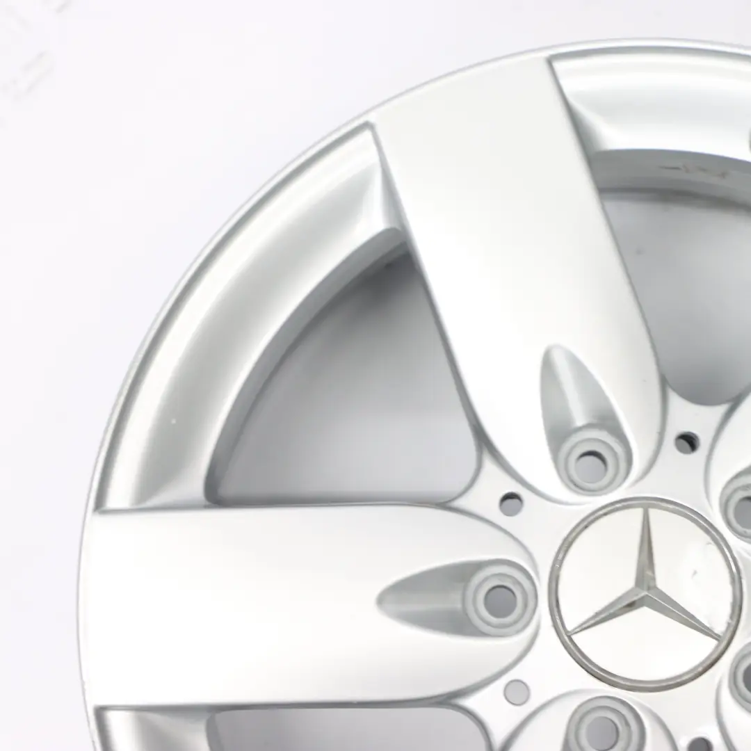 Mercedes SLK R171 Jante alliage argent 16" 5 branches 7J ET:34 - SKU A1714010102-1 - Numéro de pièce A1714010102