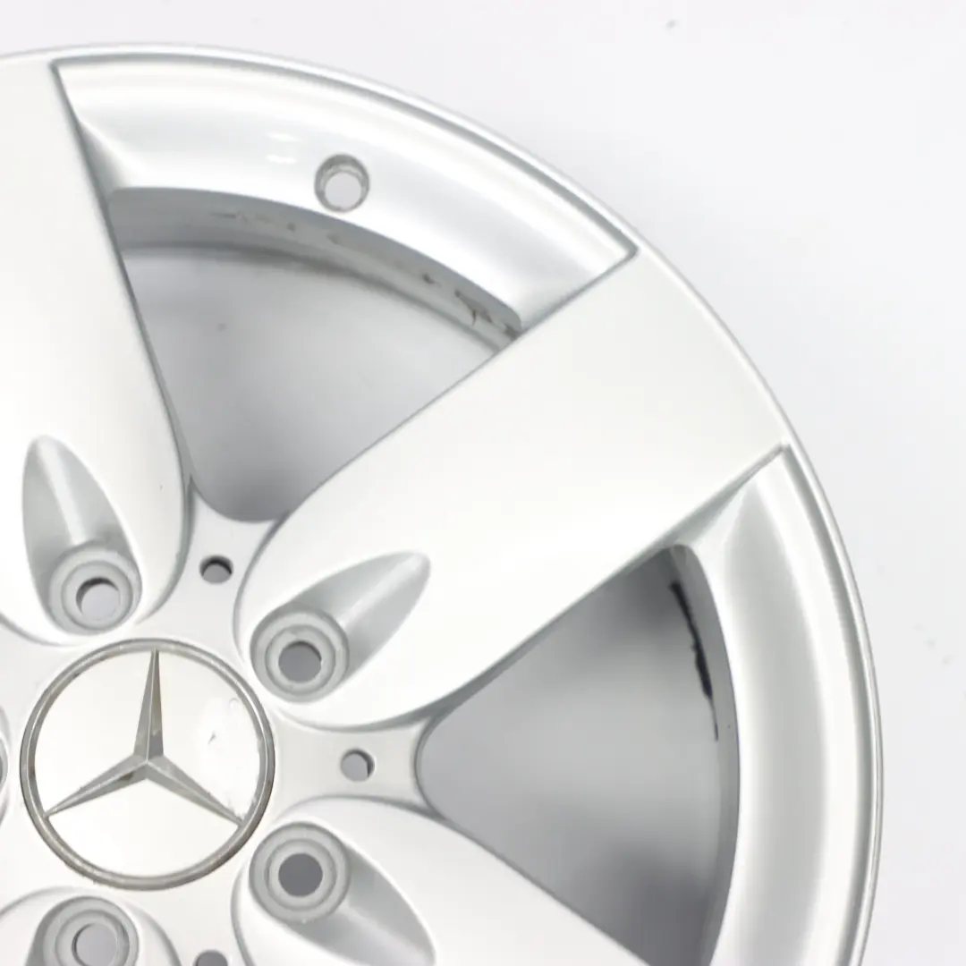 Mercedes SLK R171 Jante alliage argent 16" 5 branches 7J ET:34 - SKU A1714010102-1 - Numéro de pièce A1714010102