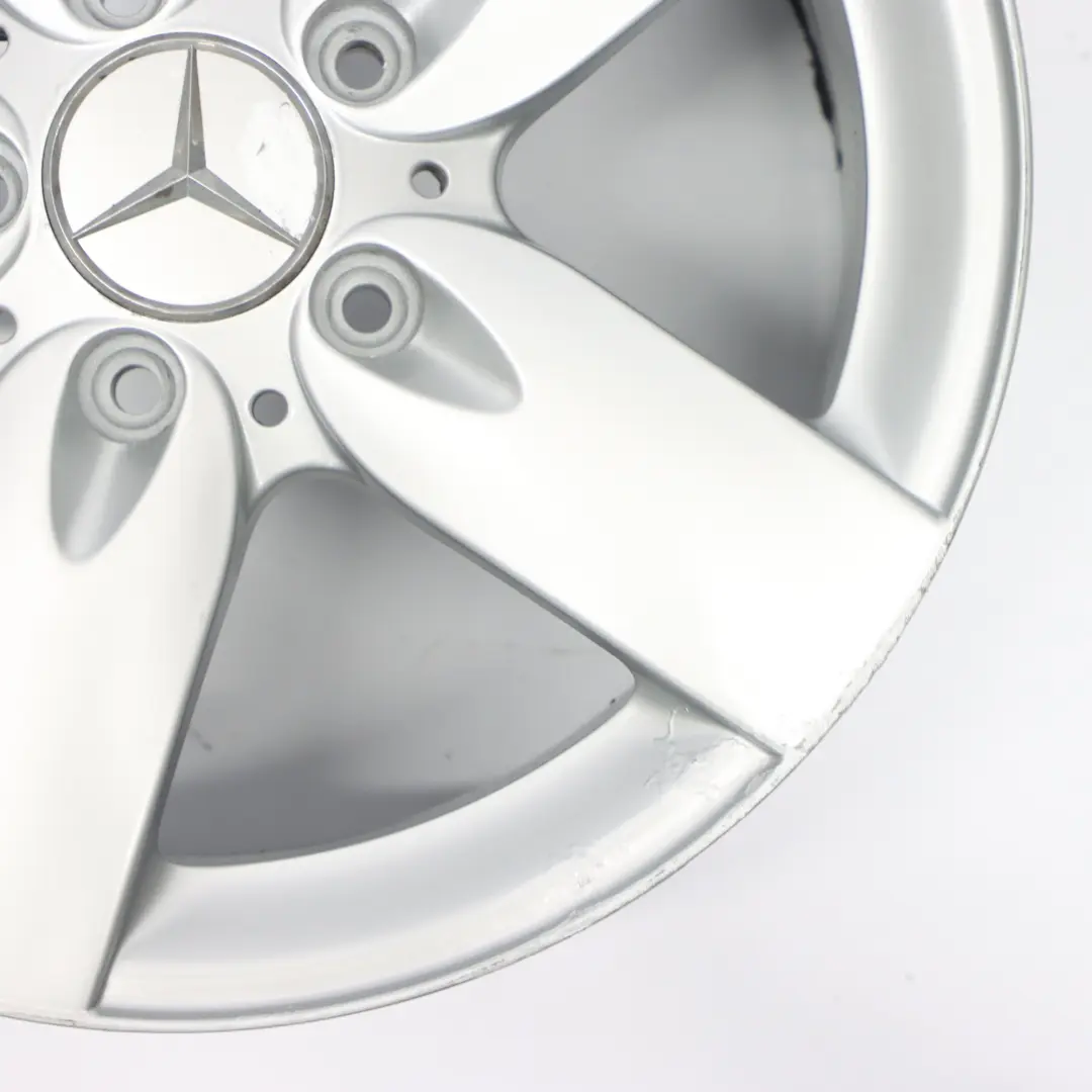Mercedes SLK R171 Jante alliage argent 16" 5 branches 7J ET:34 - SKU A1714010102-1 - Numéro de pièce A1714010102