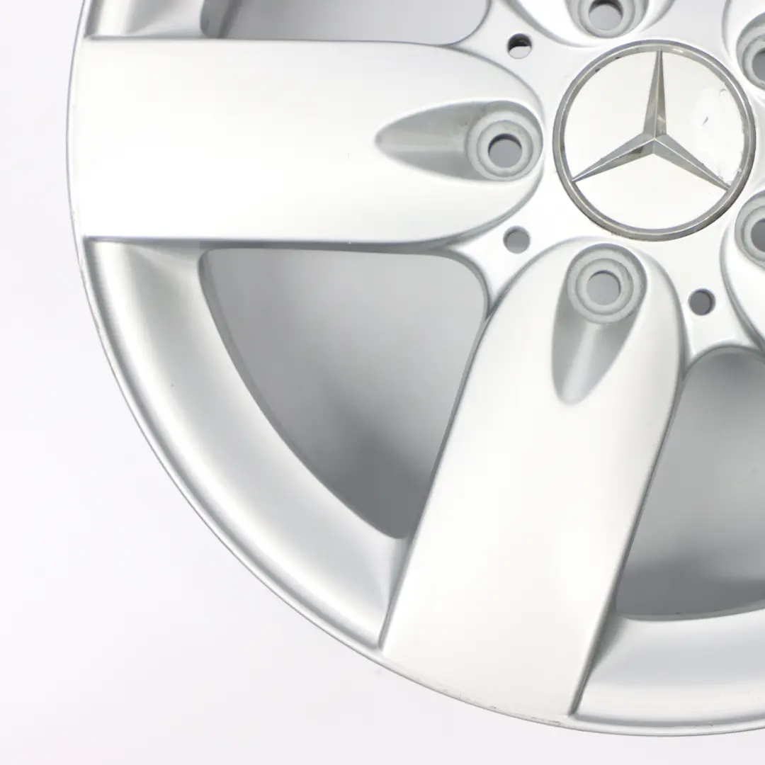 Mercedes SLK R171 Jante alliage argent 16" 5 branches 7J ET:34 - SKU A1714010102-1 - Numéro de pièce A1714010102