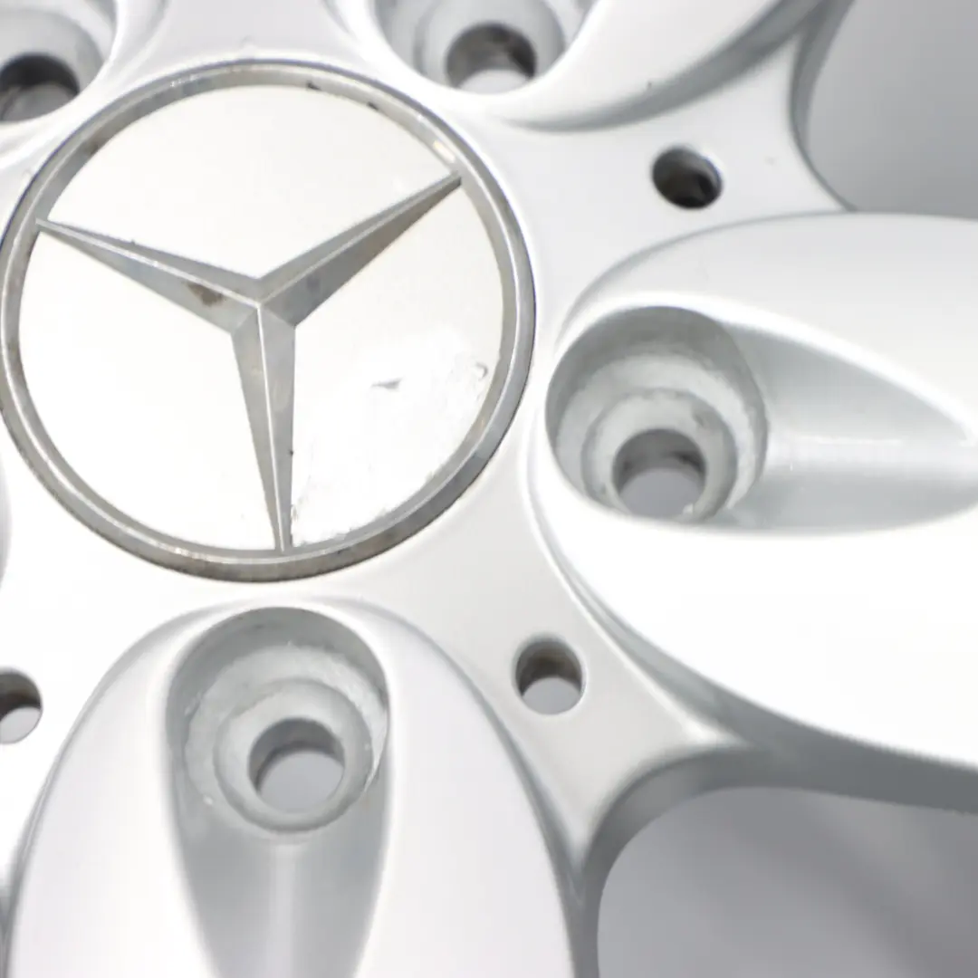 Alloy Wheel Rim 16" 5 Spoke 7J ET:34 to Mercedes SLK R171 Silver with Part number A1714010102 Mercedes SLK R171 Silver Alloy Wheel Rim 16" 5 Spoke 7J ET:34 - SKU A1714010102-1 - Part number A1714010102