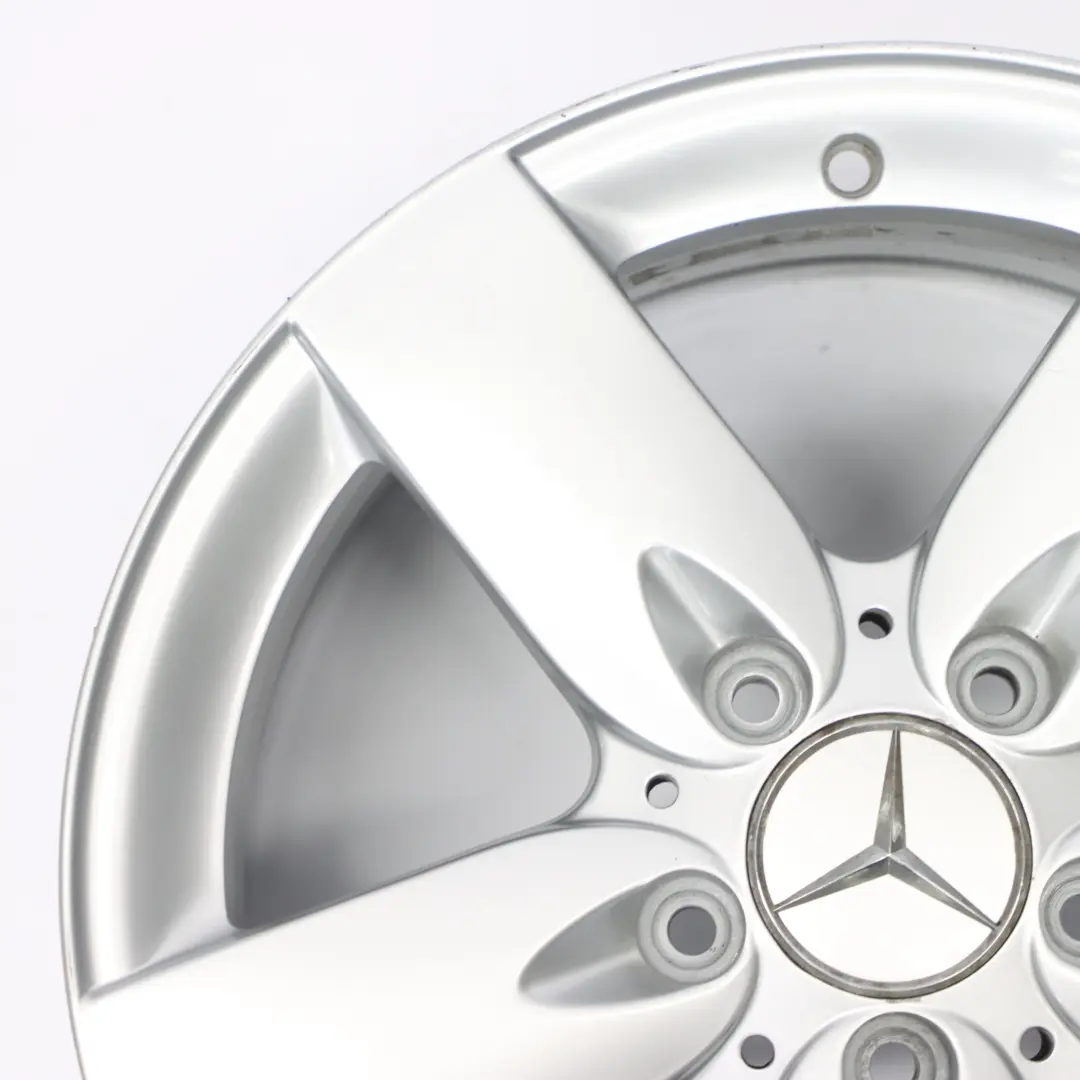 Mercedes SLK R171 Silver Alloy Wheel Rim 16" 5 Spoke 7J ET:34 - SKU A1714010102-2 - Part number A1714010102