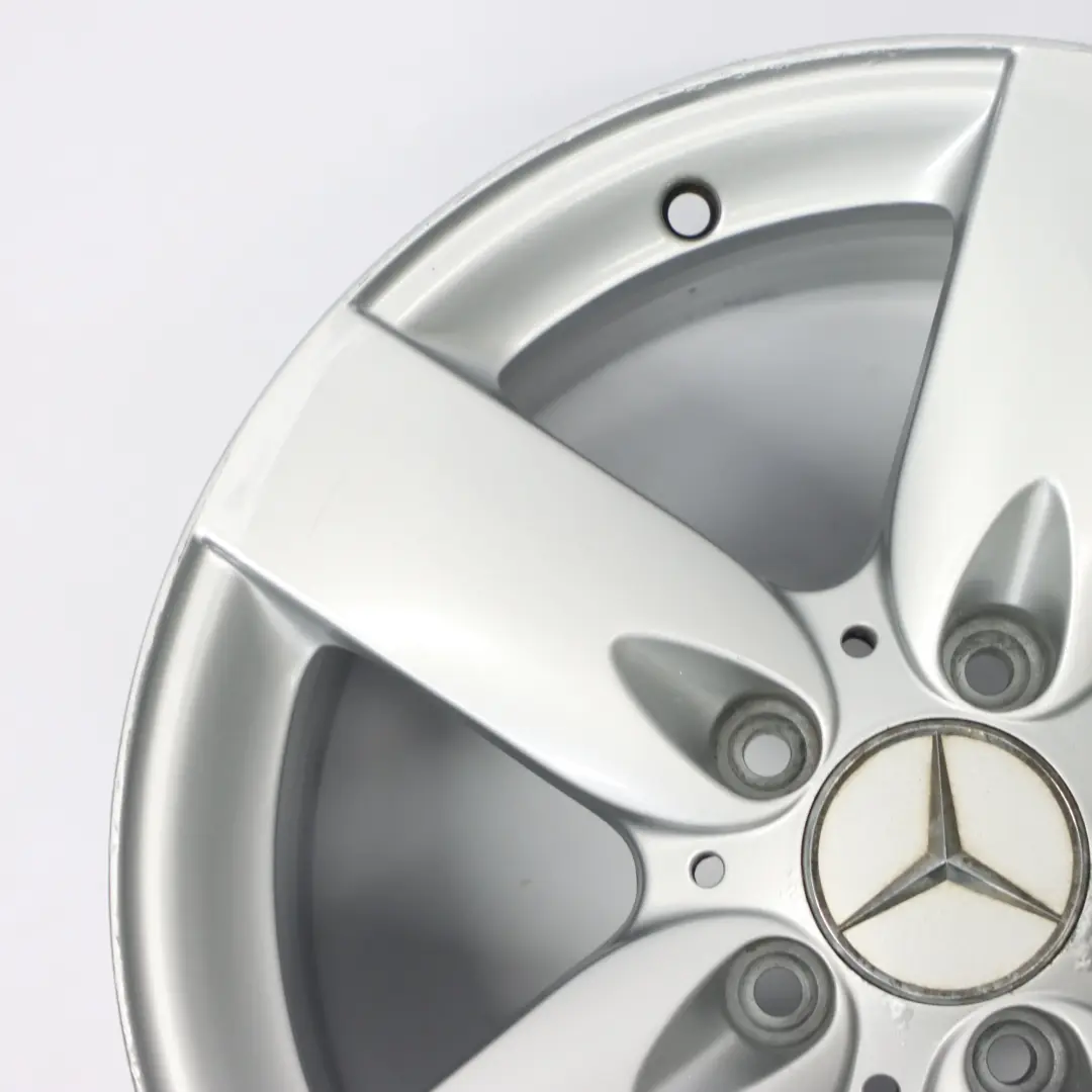 Mercedes SLK R171 Silberne Hinter rad felge 16" 5 Speichen 8J ET:30 - SKU A1714010202-2 - Teilenummer A1714010202