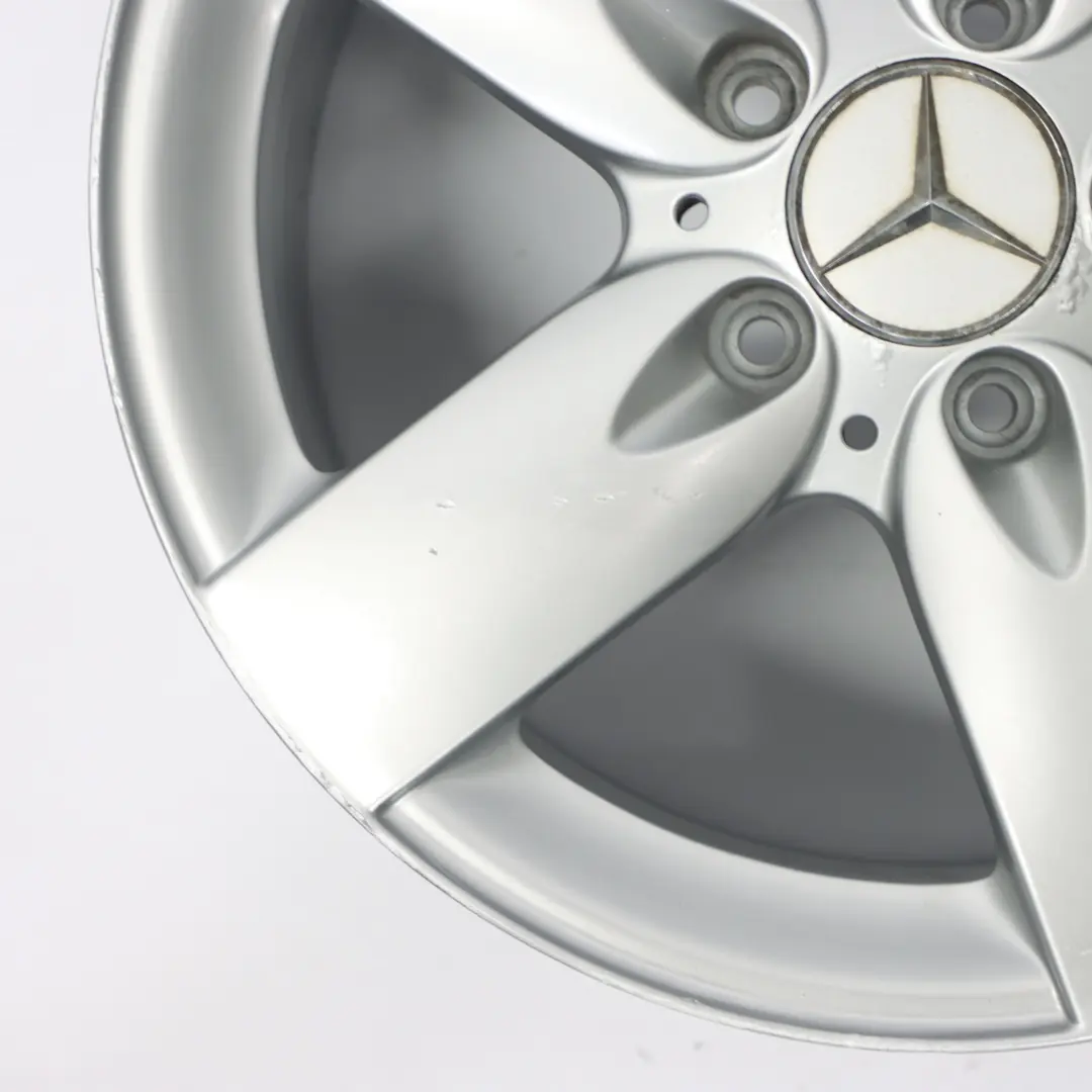 Alloy Wheel Rim 16" 5 Spoke 8J ET:30 to Mercedes SLK R171 Rear Silver with Part number A1714010202 Mercedes SLK R171 Rear Silver Alloy Wheel Rim 16" 5 Spoke 8J ET:30 - SKU A1714010202-2 - Part number A1714010202