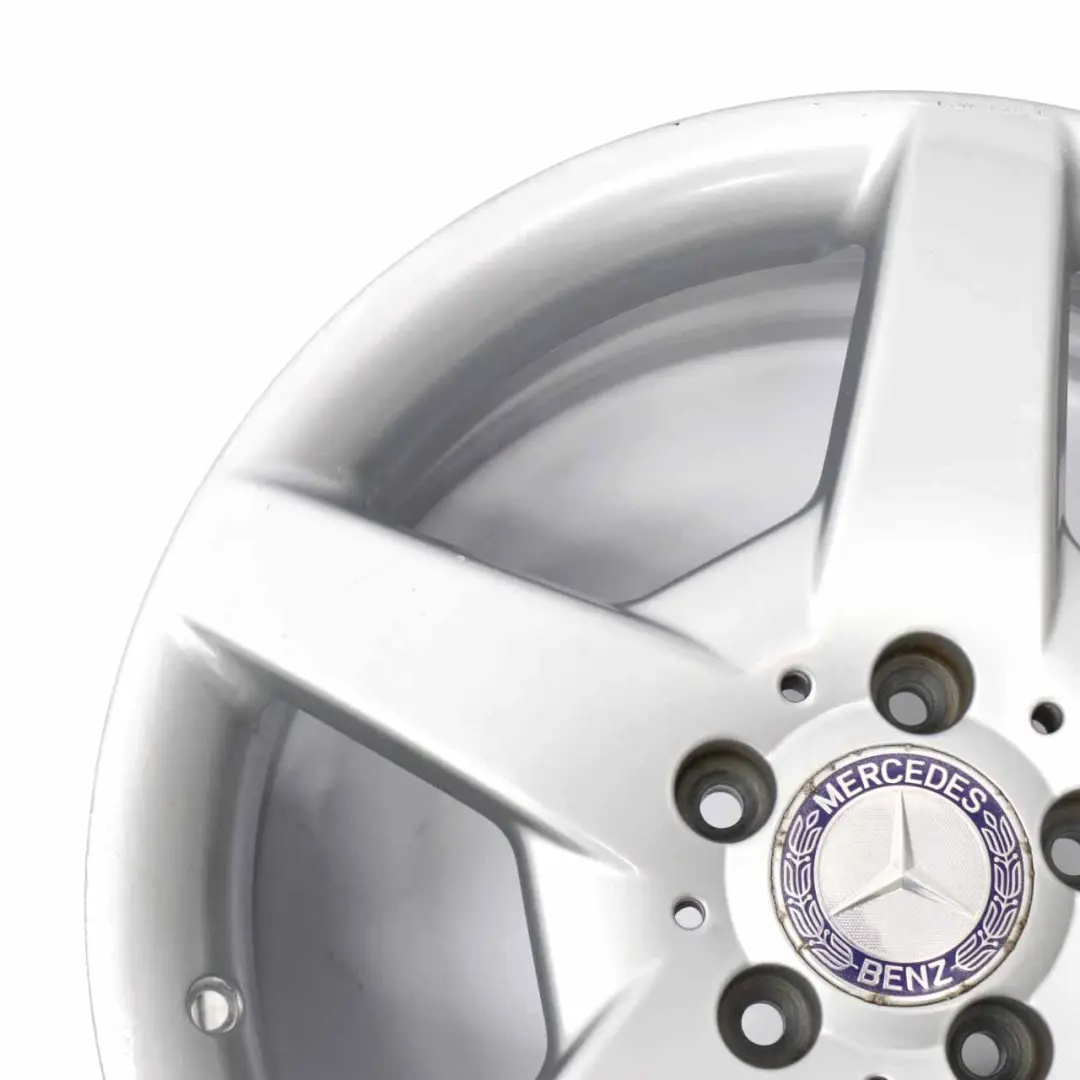 Mercedes R171 AMG Silver Alloy Wheel Rim 17" 7,5J ET:37 5-Hole - SKU A1714011402-1 - Part number A1714011402