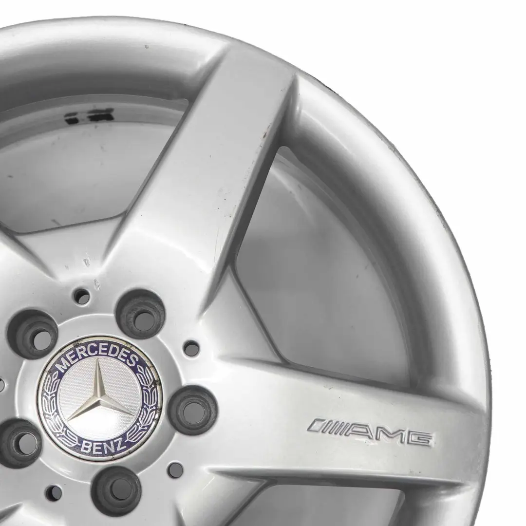  Llanta aleación plateada Mercedes R171 AMG 17" 7,5J ET:37 5-Hole - SKU A1714011402-2 - Número de pieza A1714011402